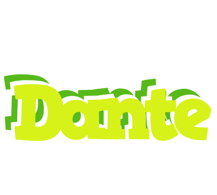 Dante citrus logo