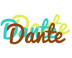 Dante cupcake logo