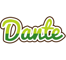 Dante golfing logo