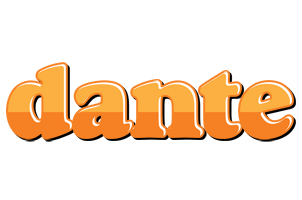 Dante orange logo