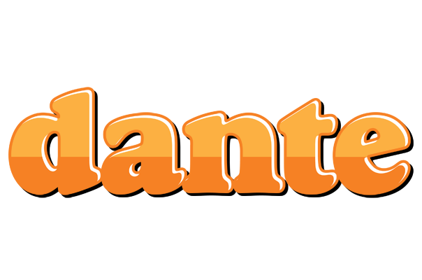 Dante orange logo