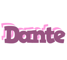 Dante relaxing logo