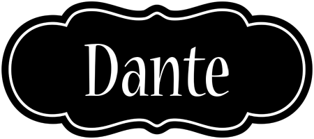 Dante welcome logo