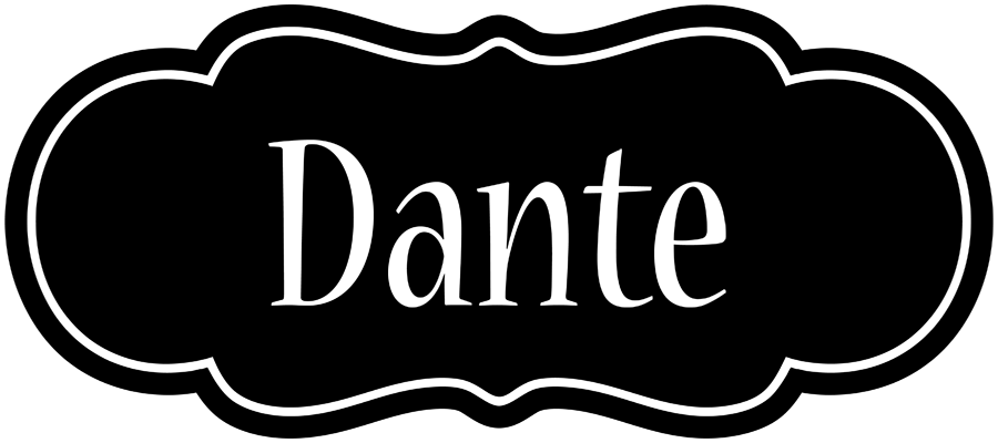 Dante welcome logo