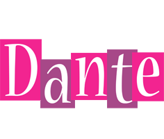 Dante whine logo