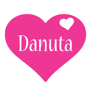 Danuta love-heart logo