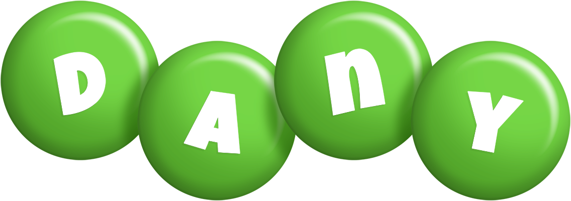 Dany candy-green logo
