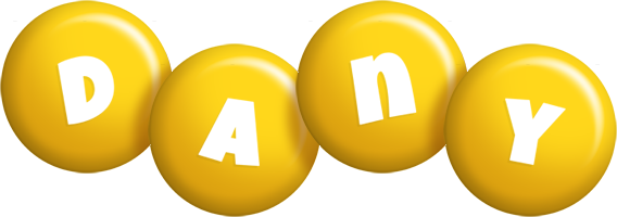 Dany candy-yellow logo
