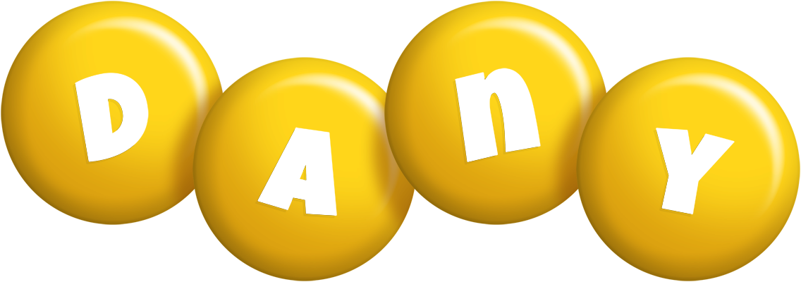Dany candy-yellow logo
