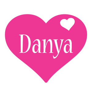 Danya love-heart logo