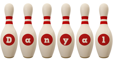 Danyal bowling-pin logo