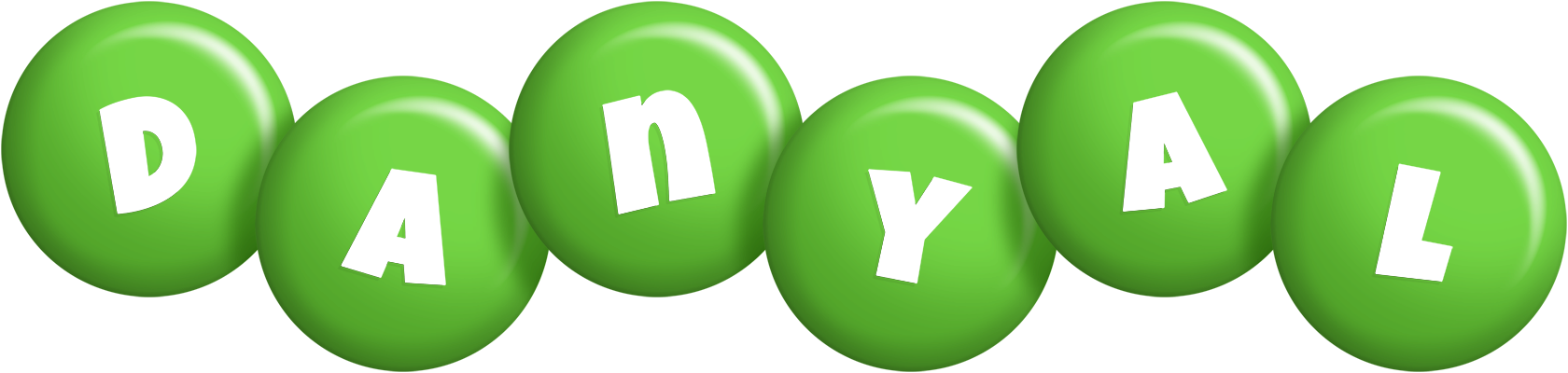 Danyal candy-green logo