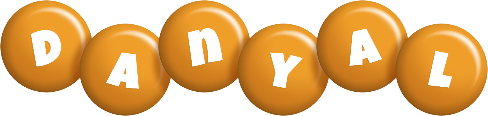 Danyal candy-orange logo
