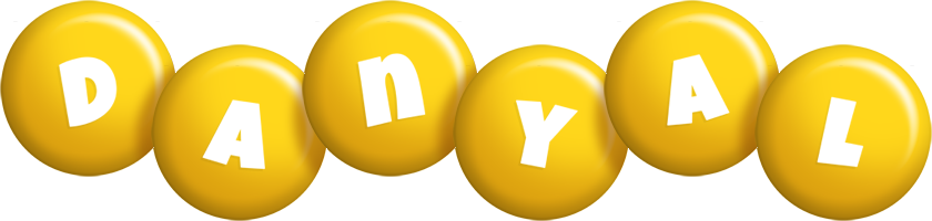 Danyal candy-yellow logo