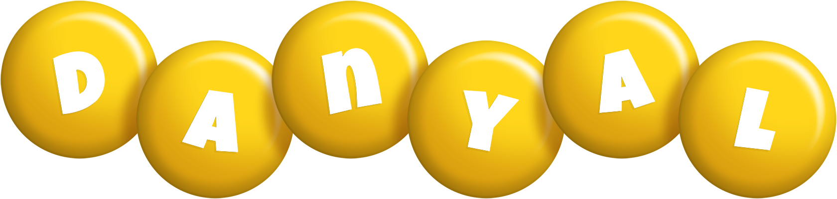 Danyal candy-yellow logo