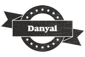 Danyal grunge logo