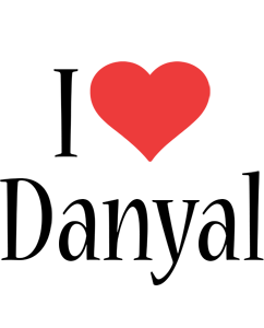 Danyal i-love logo