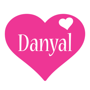 Danyal love-heart logo