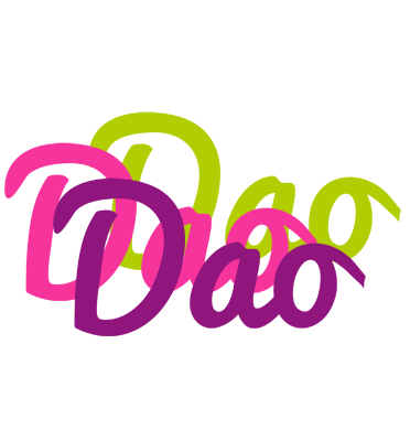Dao flowers logo
