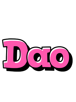 Dao girlish logo
