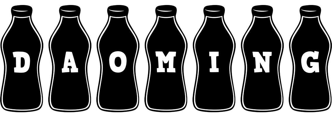 Daoming bottle logo