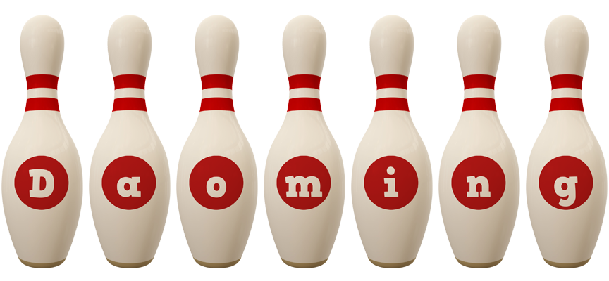 Daoming bowling-pin logo