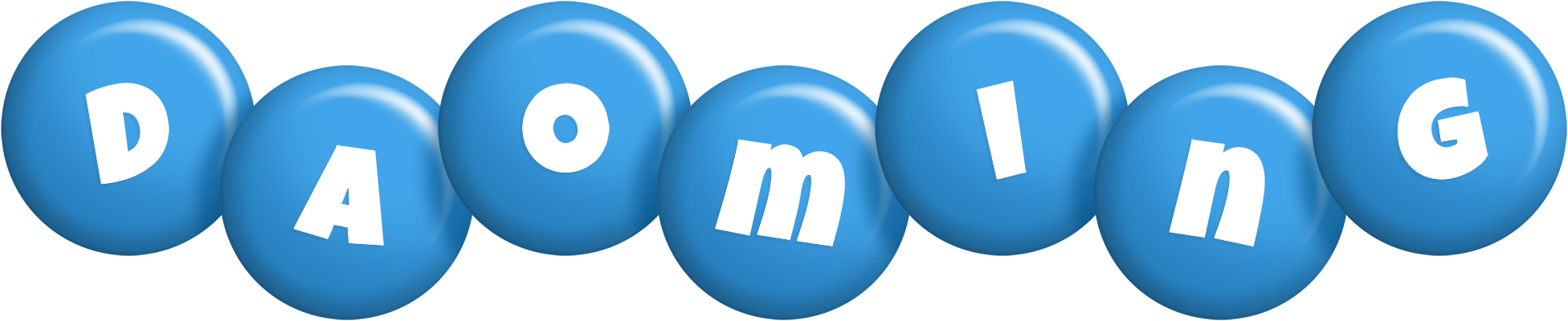 Daoming candy-blue logo