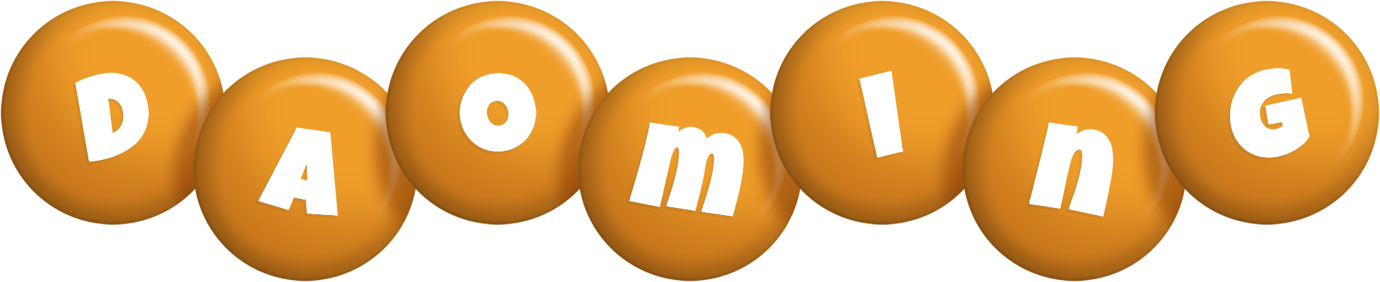 Daoming candy-orange logo