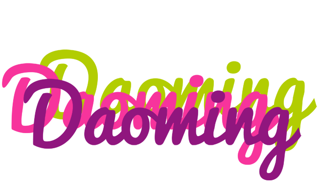 Daoming flowers logo