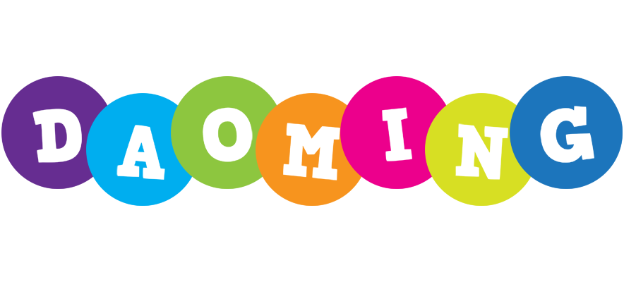 Daoming happy logo