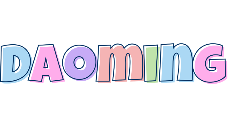 Daoming pastel logo
