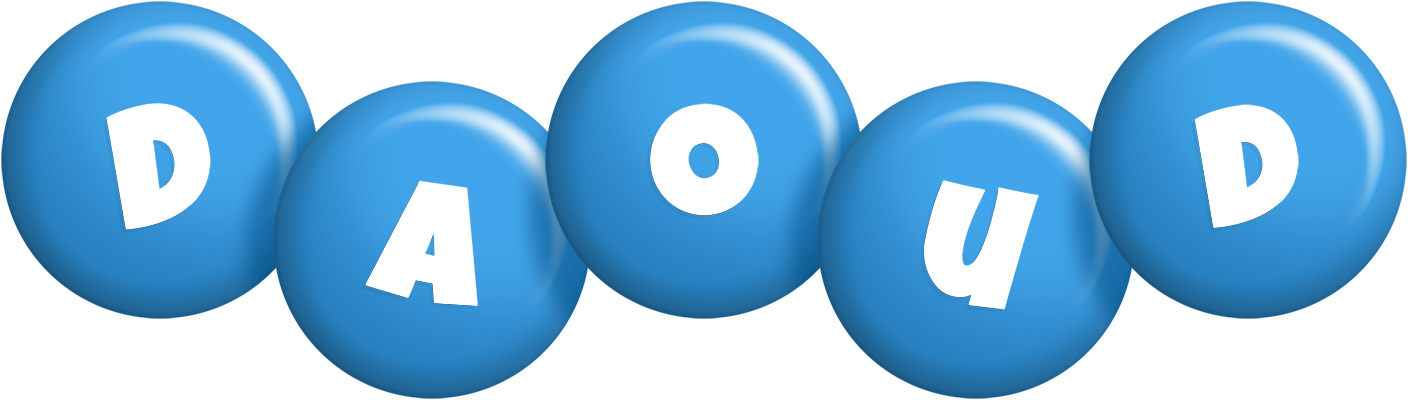 Daoud candy-blue logo