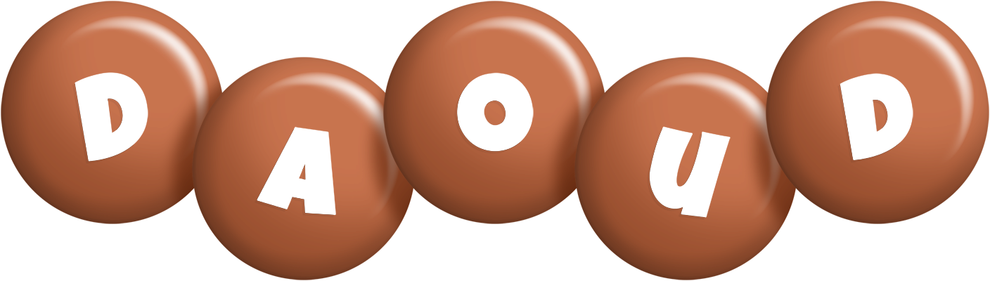 Daoud candy-brown logo