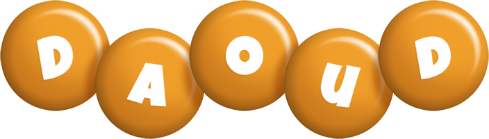 Daoud candy-orange logo
