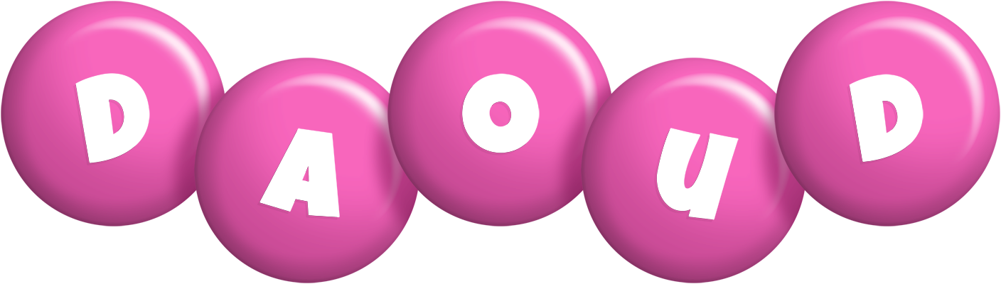 Daoud candy-pink logo