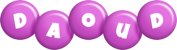 Daoud candy-purple logo