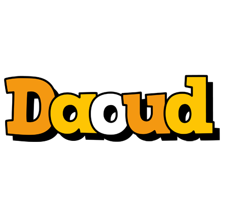 Daoud cartoon logo