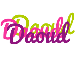 Daoud flowers logo