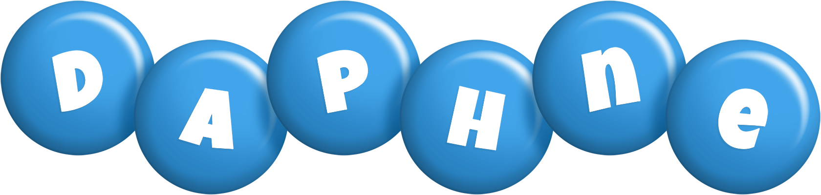 Daphne candy-blue logo