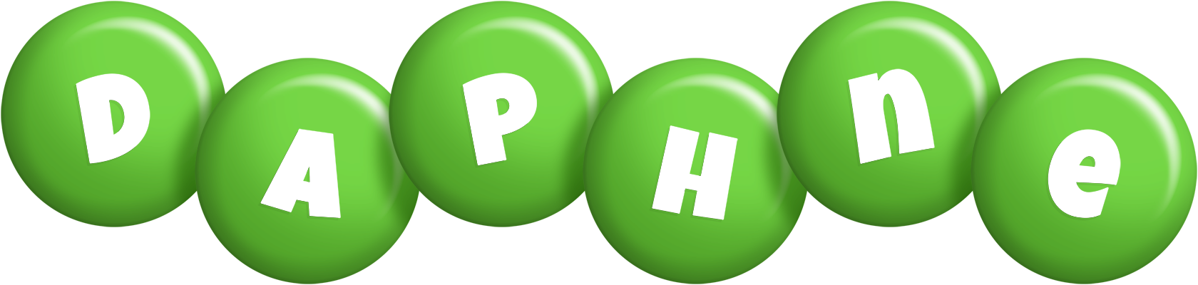 Daphne candy-green logo
