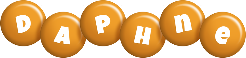 Daphne candy-orange logo