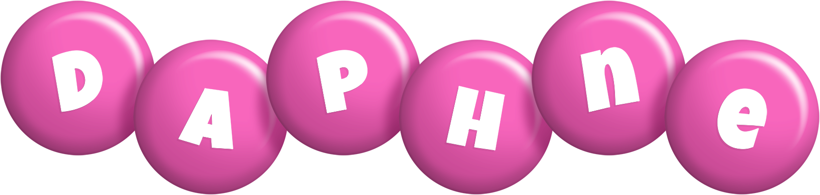 Daphne candy-pink logo