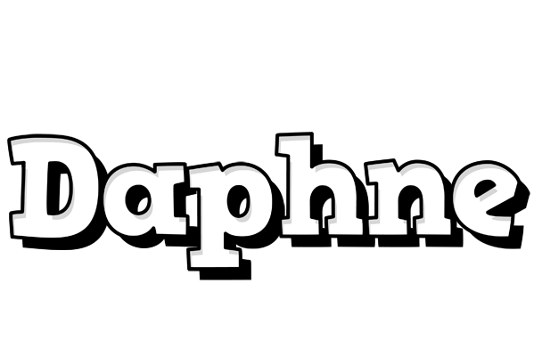Daphne snowing logo