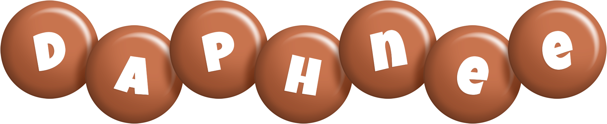 Daphnee candy-brown logo