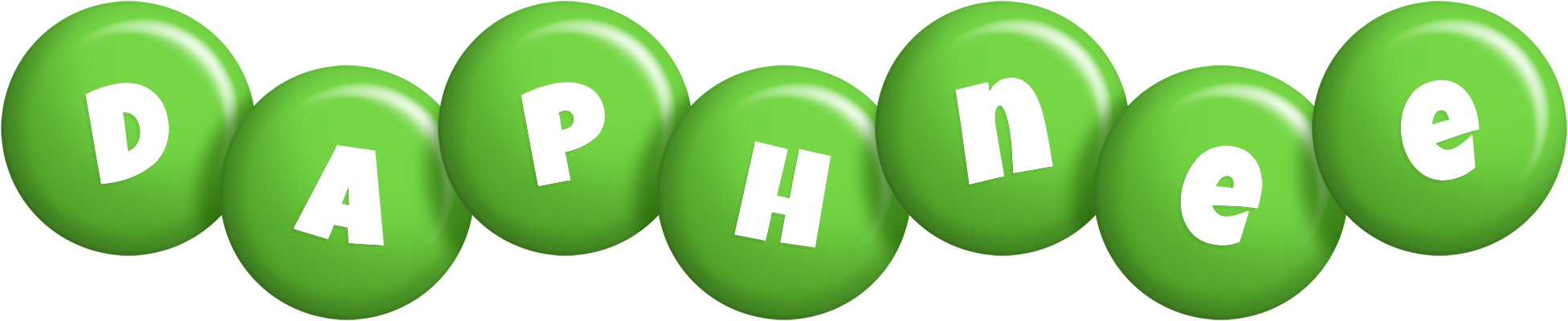 Daphnee candy-green logo