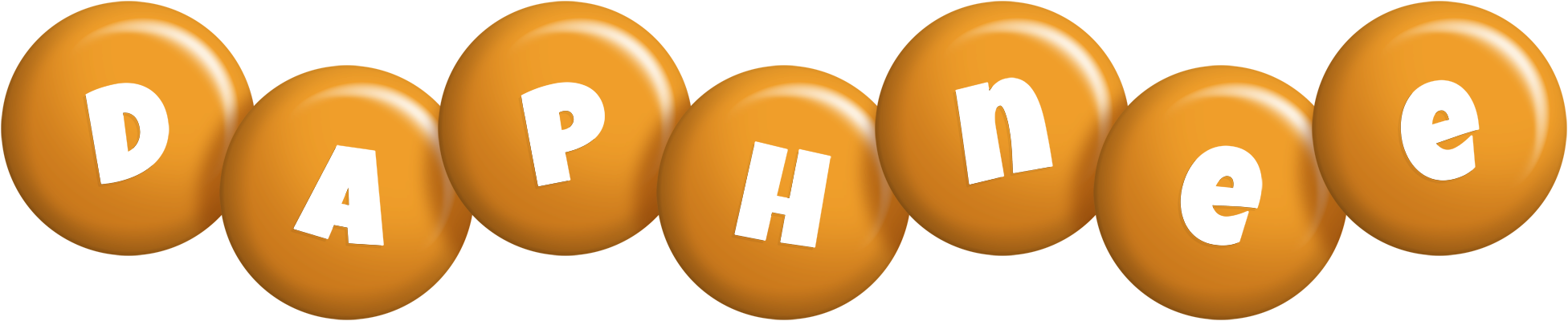Daphnee candy-orange logo