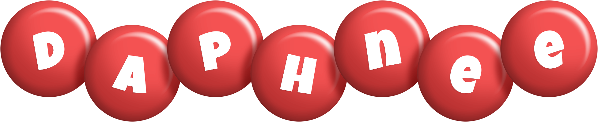 Daphnee candy-red logo