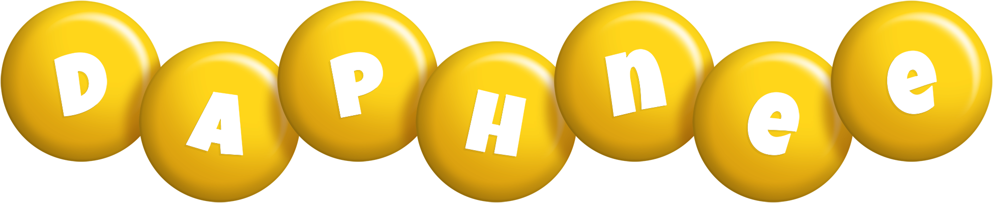 Daphnee candy-yellow logo