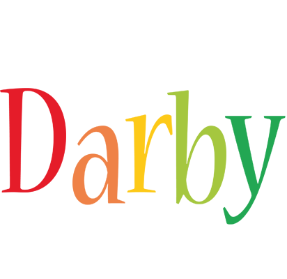 Darby birthday logo