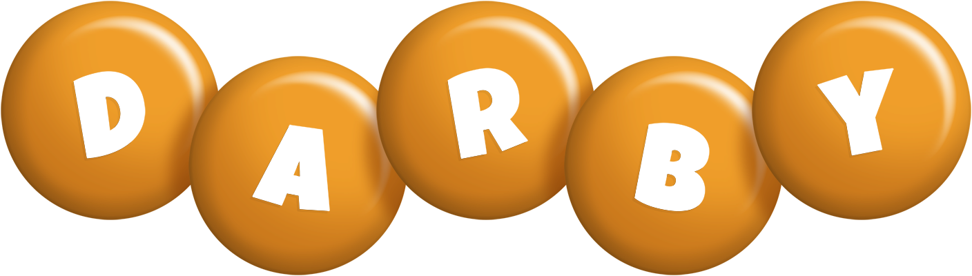 Darby candy-orange logo